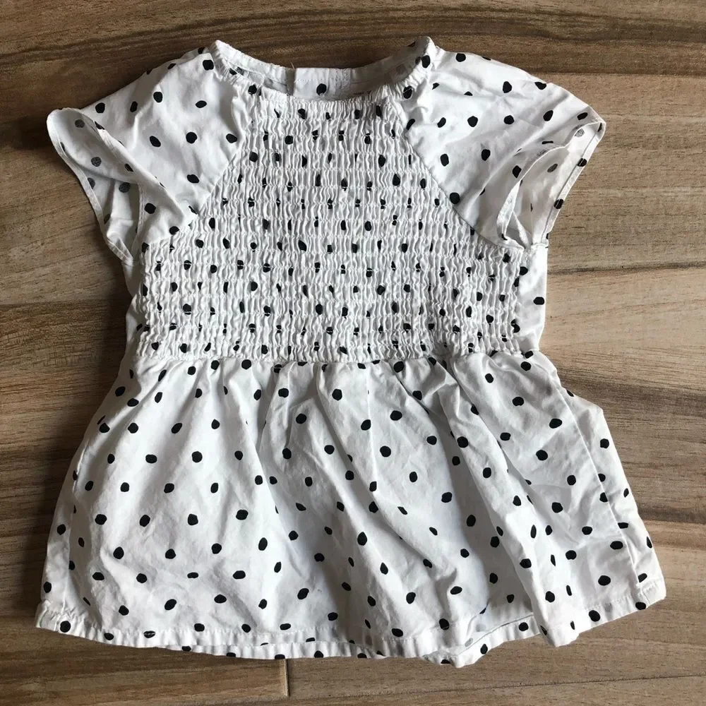 CARTER’S Polkadot Blouse Size 24 Months